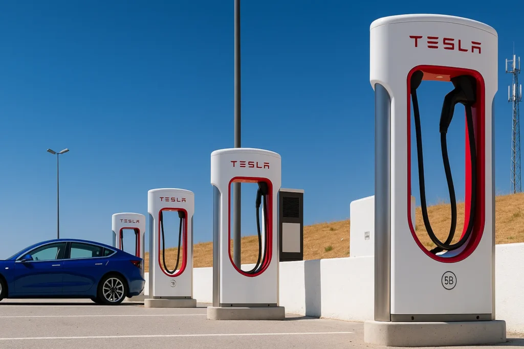 Tesla Supercharger мережа