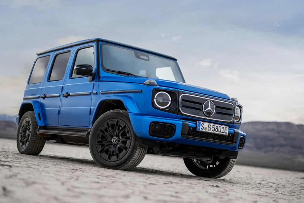 Компанія Mercedes представляє повністю електричний G 580